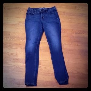 Old Navy Curvy Mid Rise Skinny Jeans